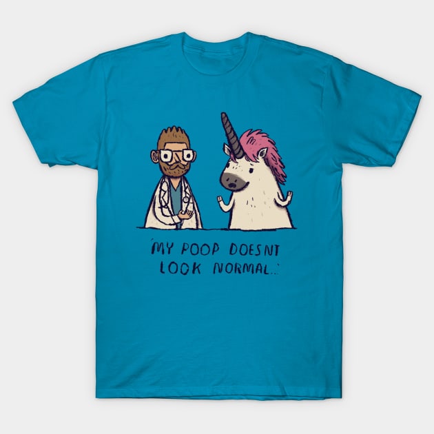 unicorn poop T-Shirt by Louisros